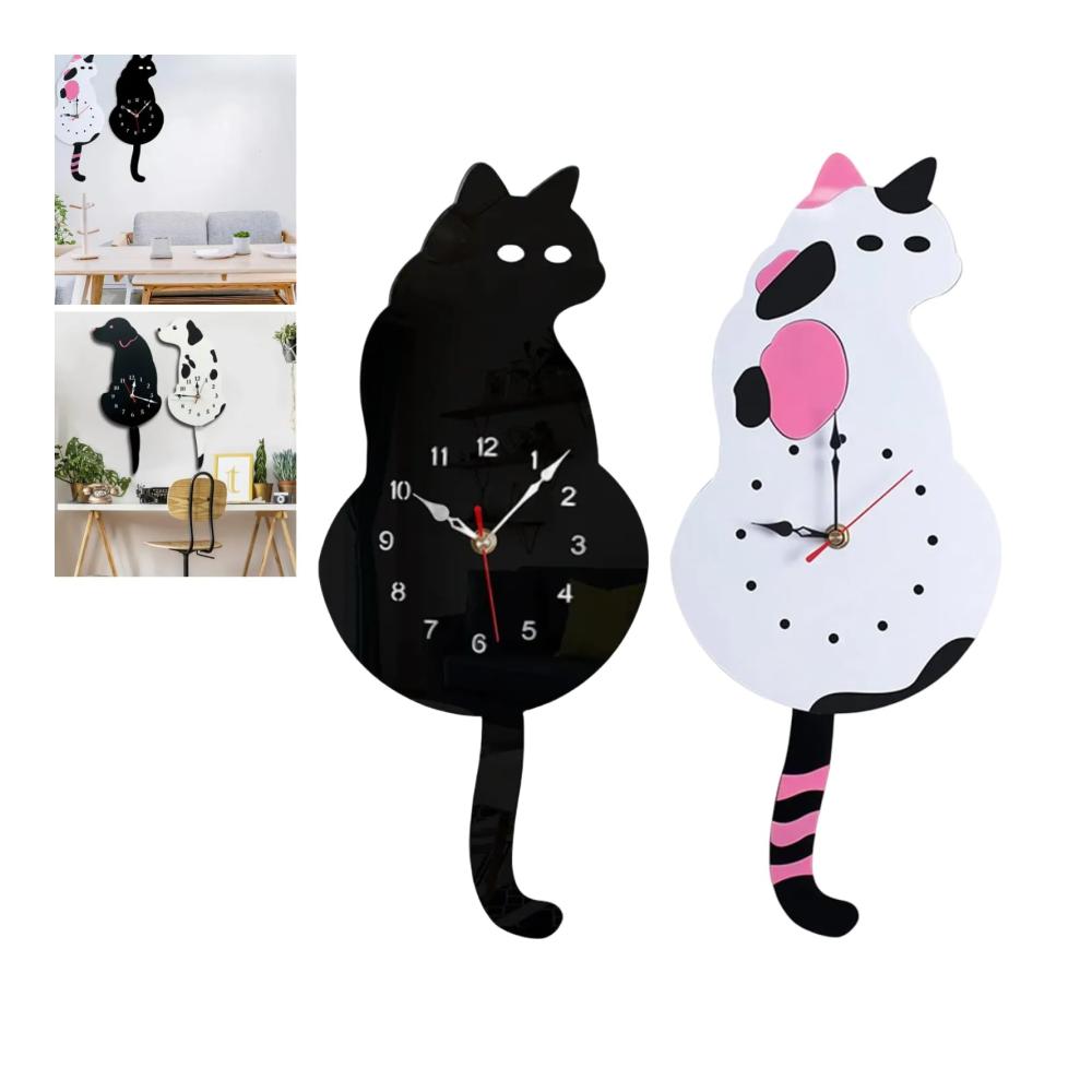 Weiß Cat schwarz Cat